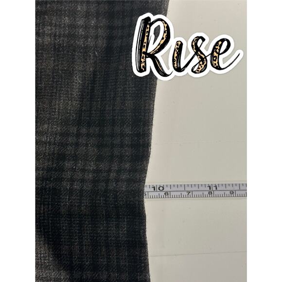 Dalia Brown Plaid Skinny Dress Pants Women’s Small Stretch Work Career Trousers - Picture 12 of 13